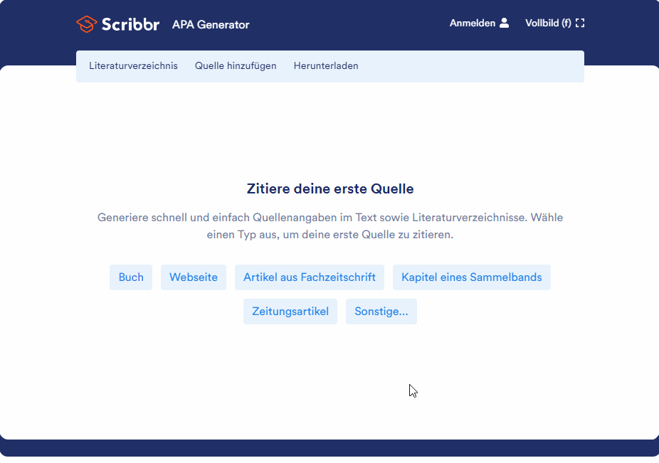 Apa Style Zitieren Im Text Internetquelle