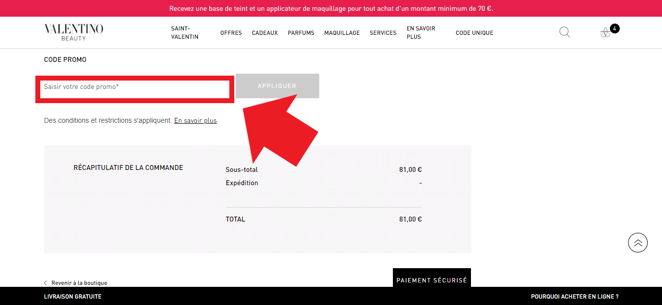 Code promo Valentino Beauty ᐅ 25 de réduction Juillet 2024