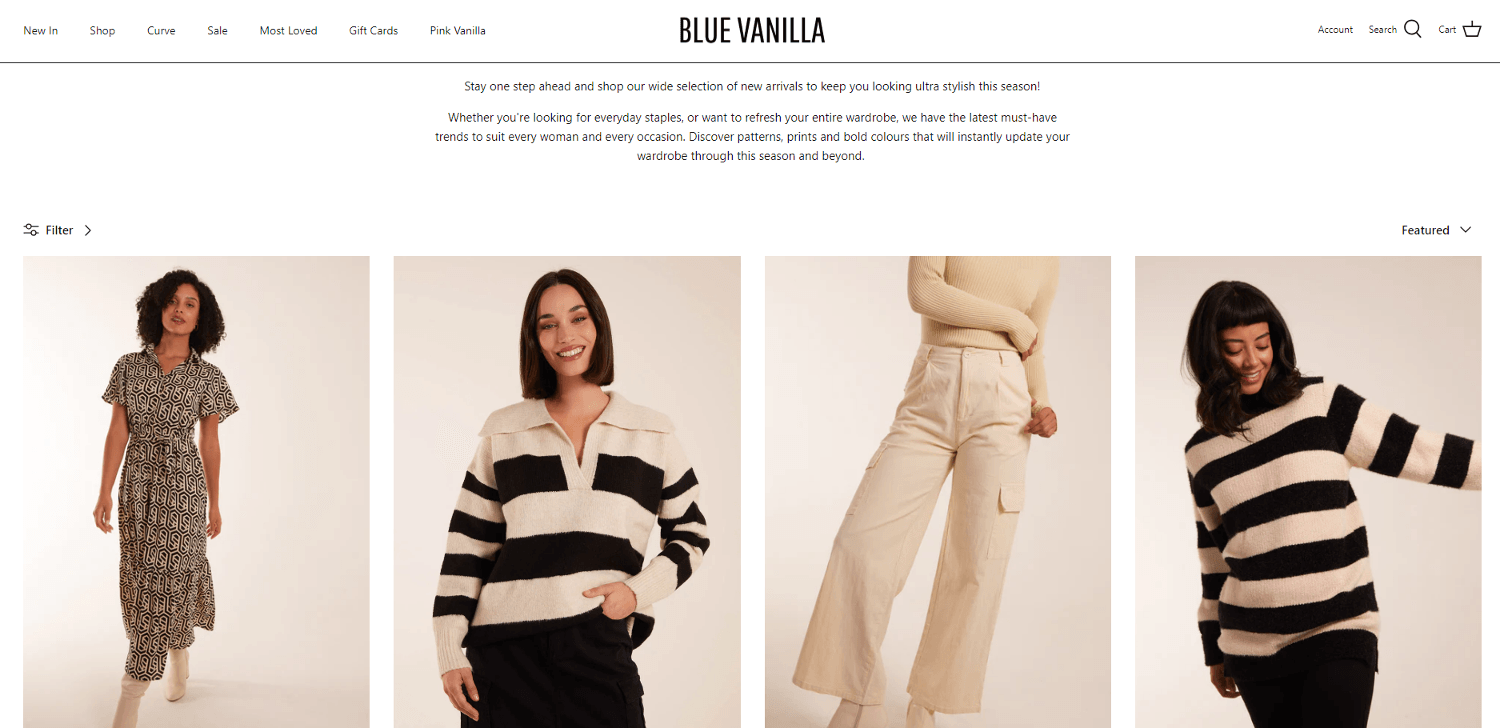 Blue Vanilla Discount Code 20 Off in October 2024