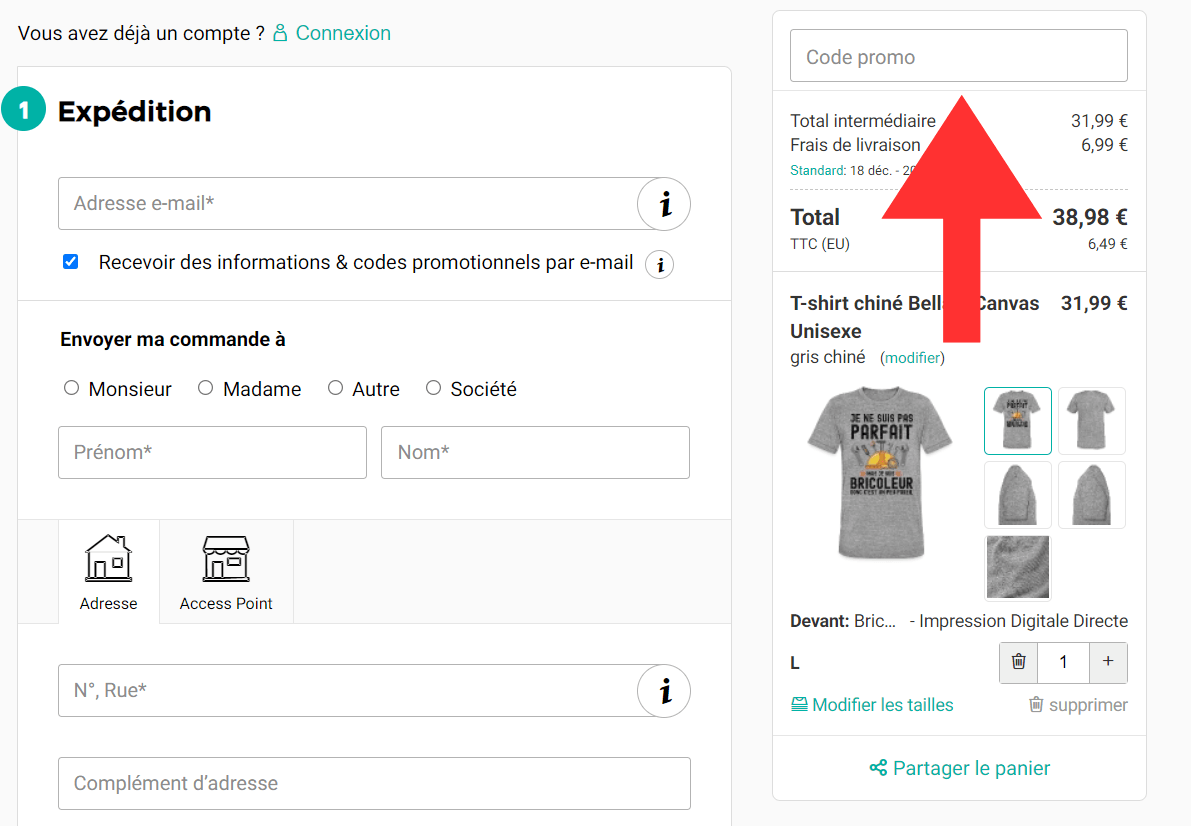 Code promo Spreadshirt ᐅ 8€ de réduction Septembre 2024