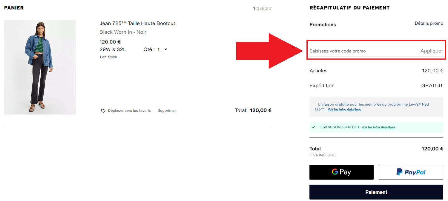 Code promo Levi's ᐅ 15 de réduction Septembre 2024