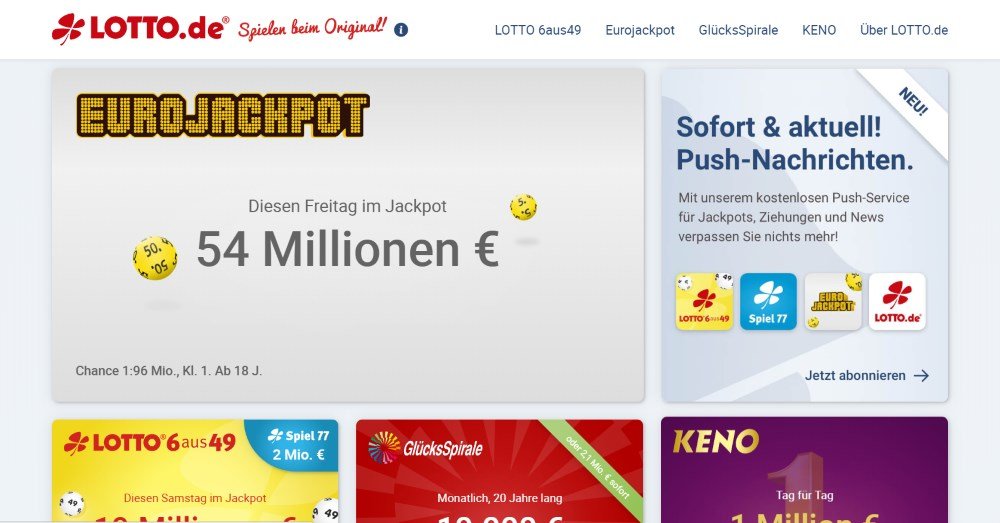 Lotto.de Gutschein ᐅ 6 Angebote Februar 2021