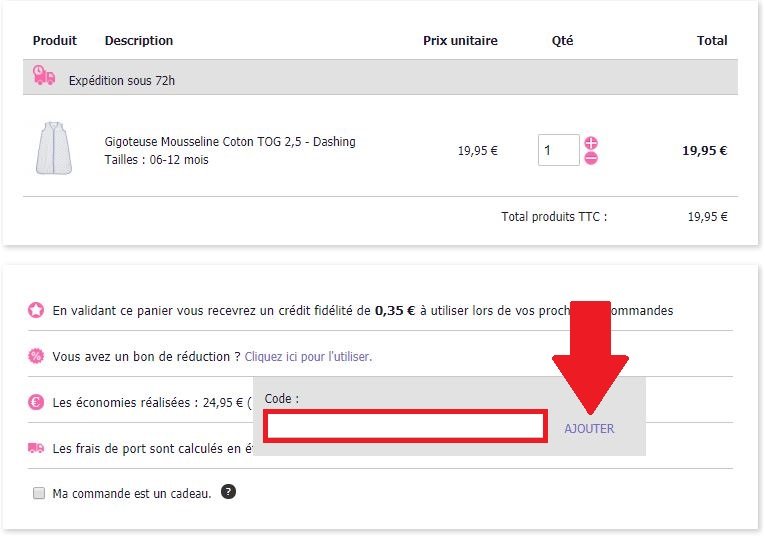 Bon de reduction bébé boutik 86 Code Promo & Bon De