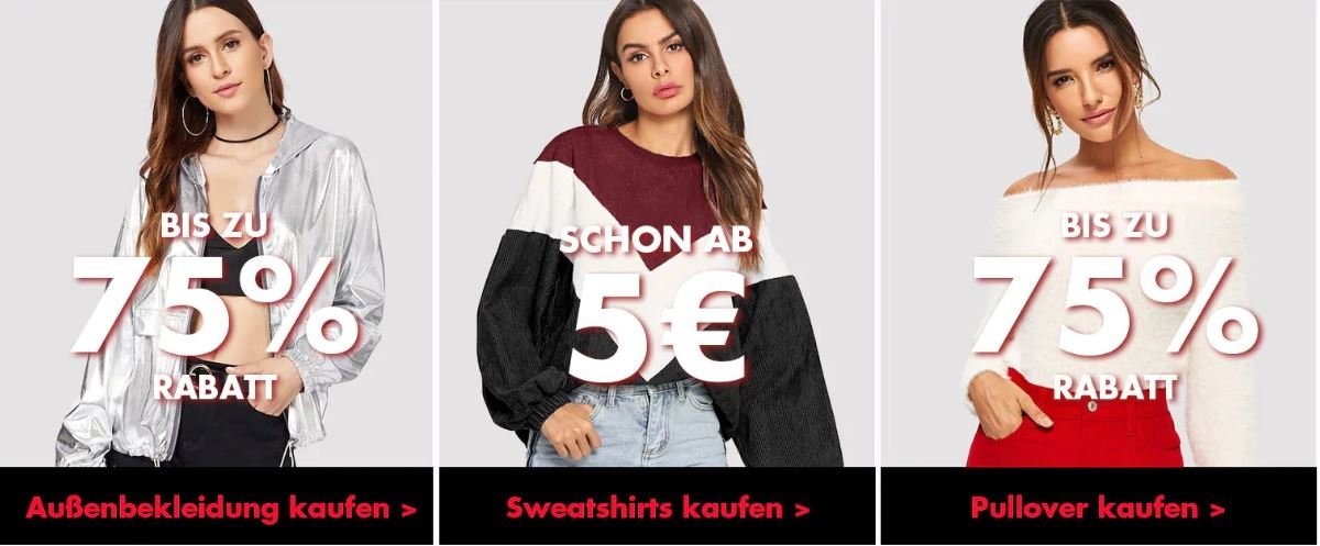 SheIn Gutscheine ᐅ 10 Rabatt Januar 2020