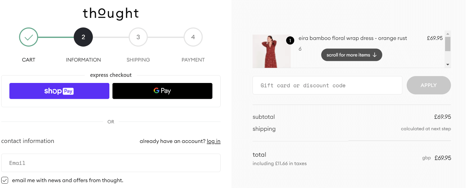 Thought Discount Code 20 Off in September 2024