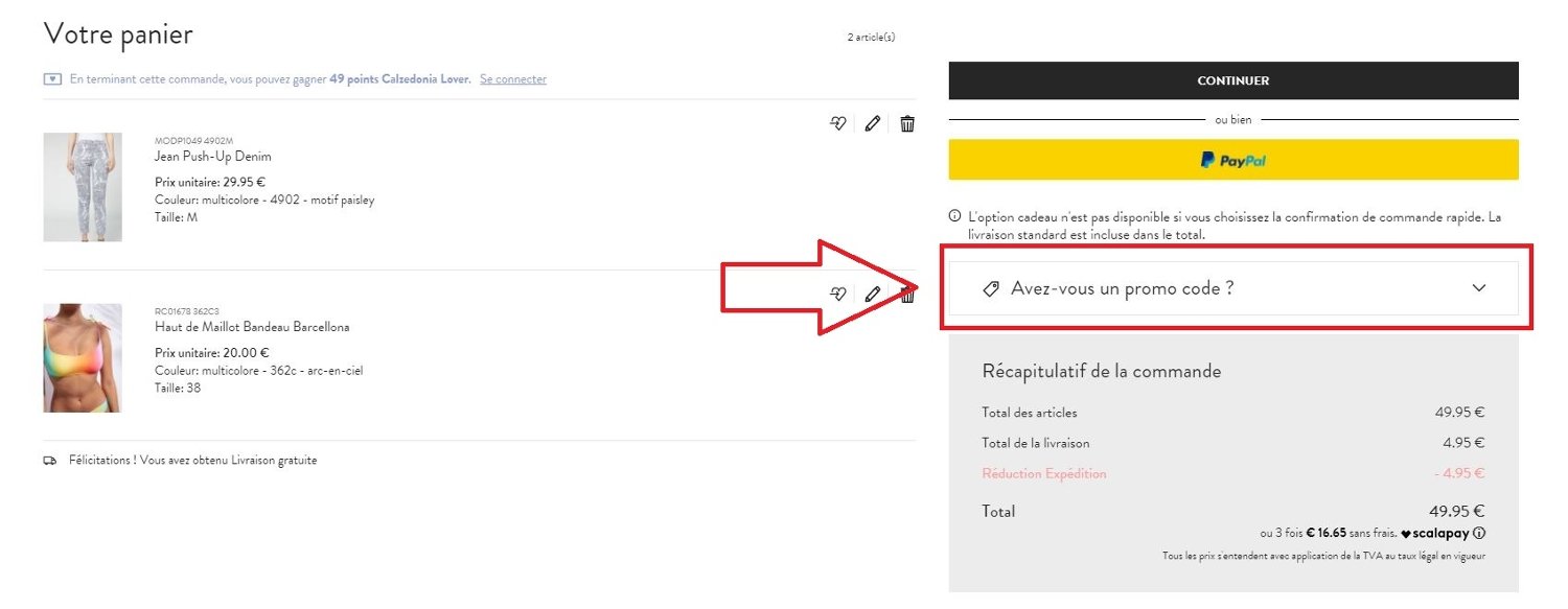 Code Promo Calzedonia ᐅ 70 de réduction Septembre 2024