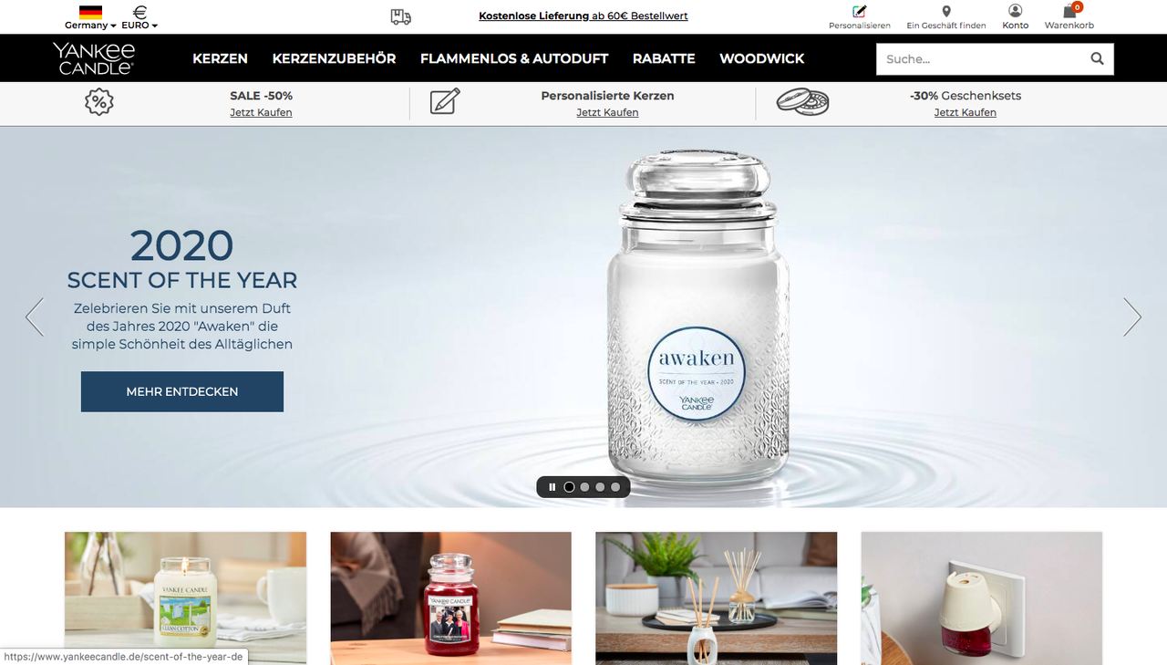 Yankee Candle Gutschein ᐅ 35 Rabatt Juni 2024