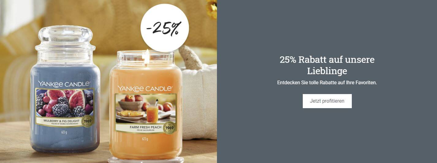 Yankee Candle Gutschein ᐅ 35 Rabatt Juni 2024