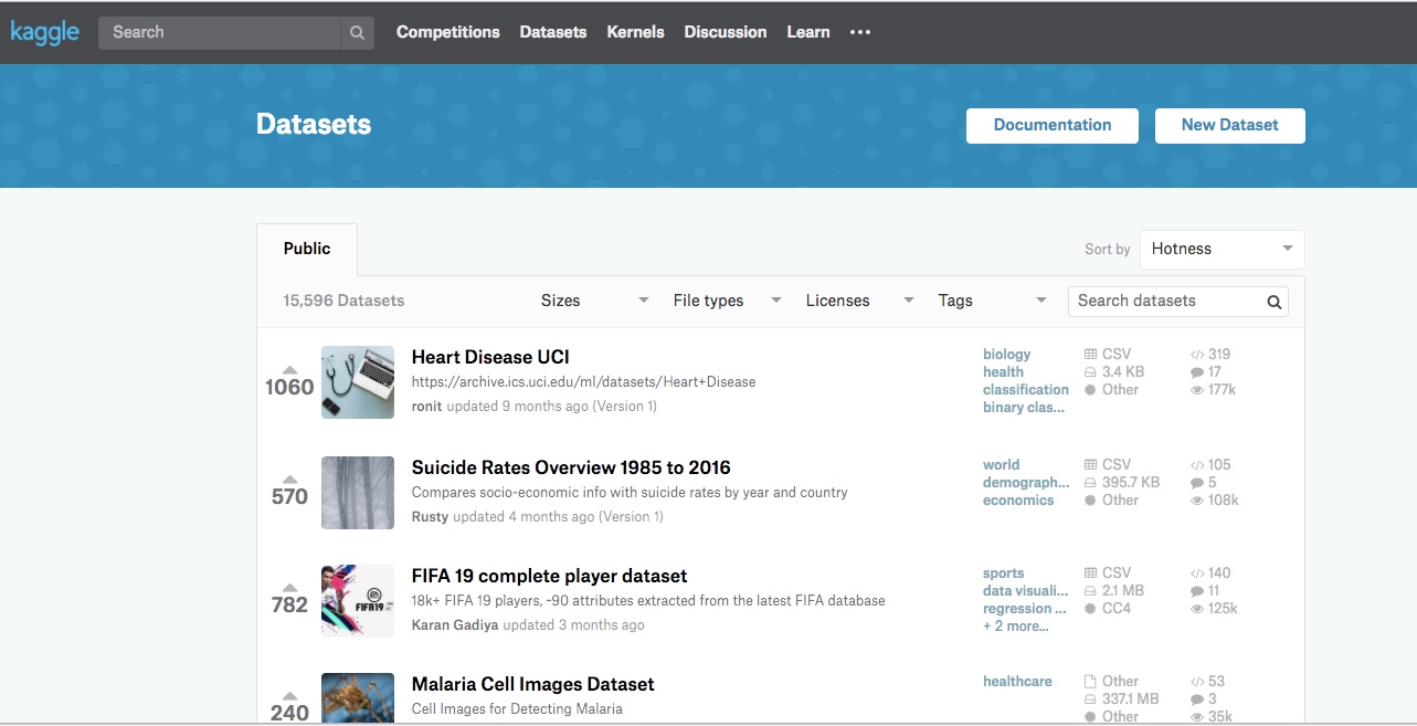 20 Awesome Sources of Free Data