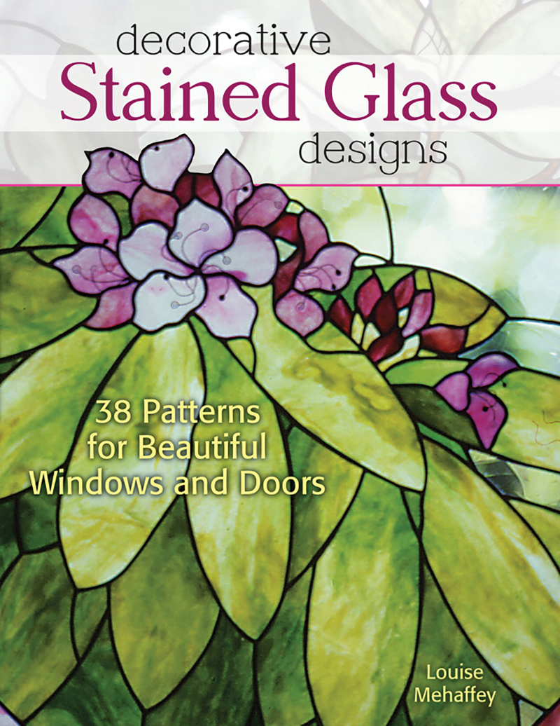 Search Press Decorative Stained Glass Designs by Louise Mehaffey