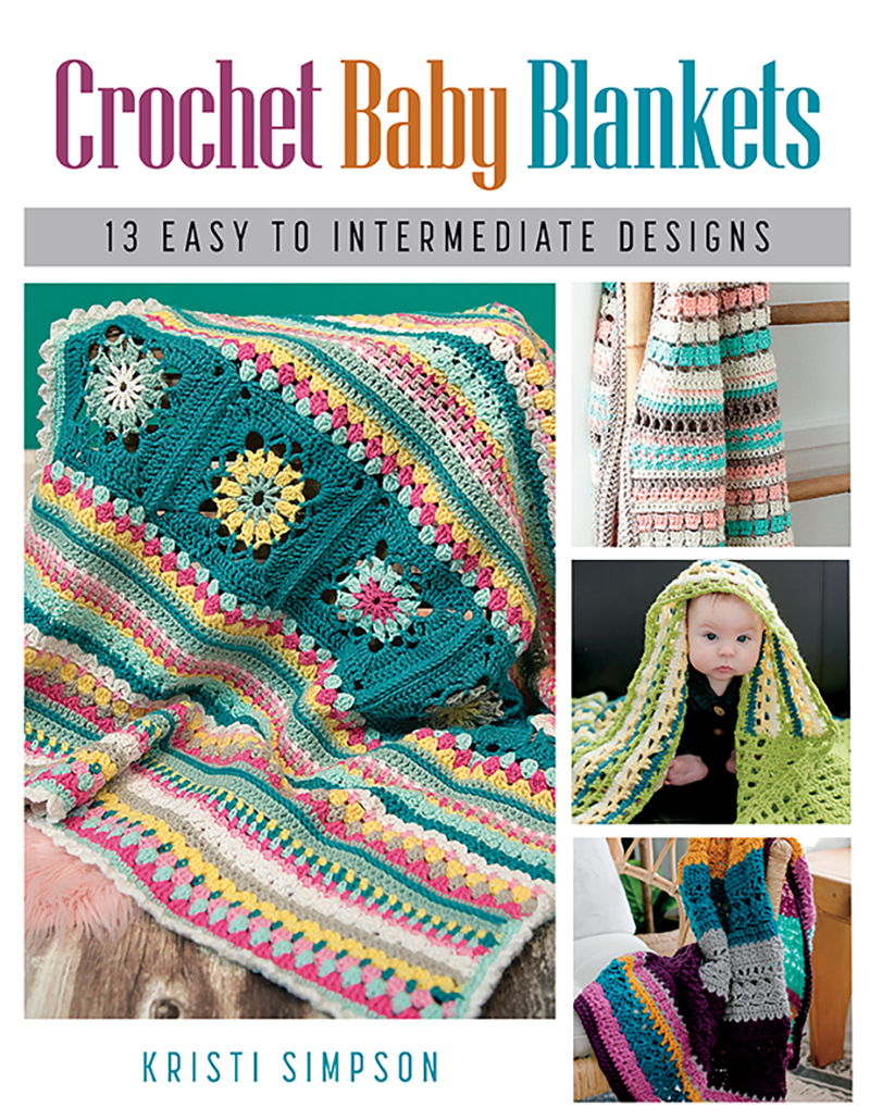 Search Press Crochet Baby Blankets by Kristi Simpson