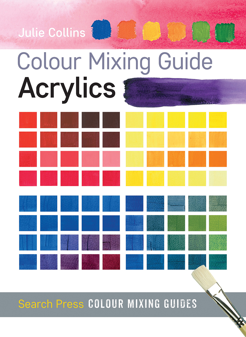 Search Press Colour Mixing Guide Watercolour by Julie Collins