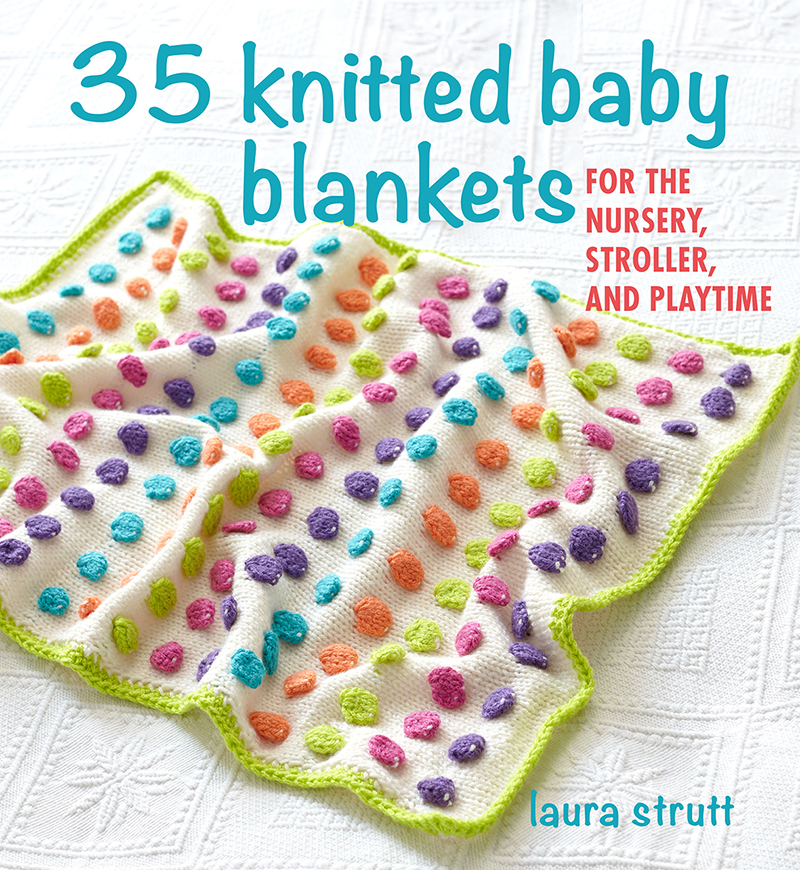 Search Press 35 Knitted Baby Blankets by Laura Strutt