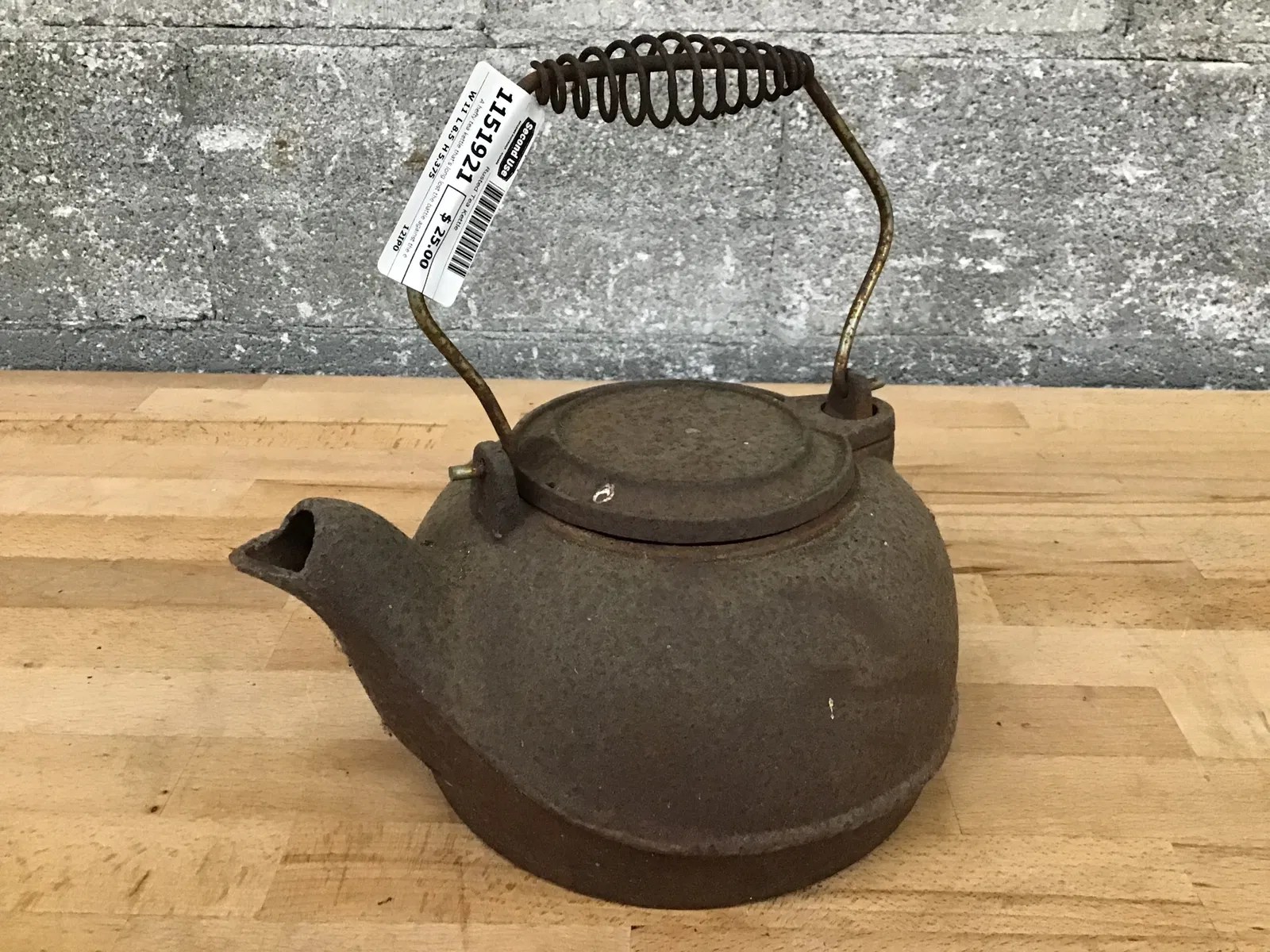 Rusted Tea Kettle Second Use Building Materials and Salvage Retail