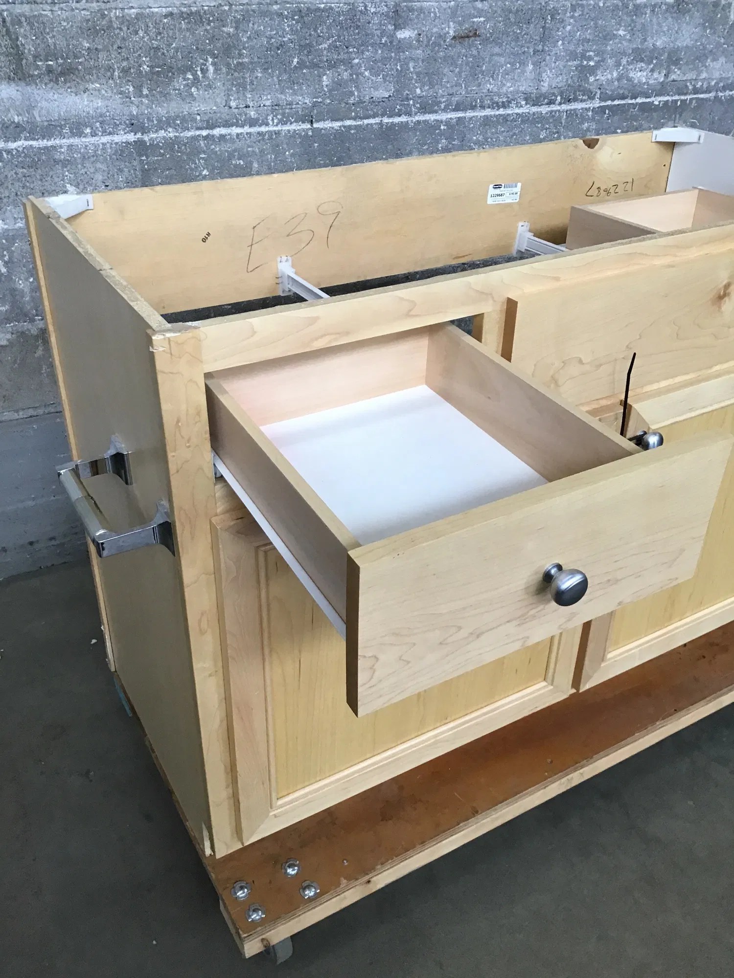 Maple Bath Vanity Base Second Use Building Materials and Salvage