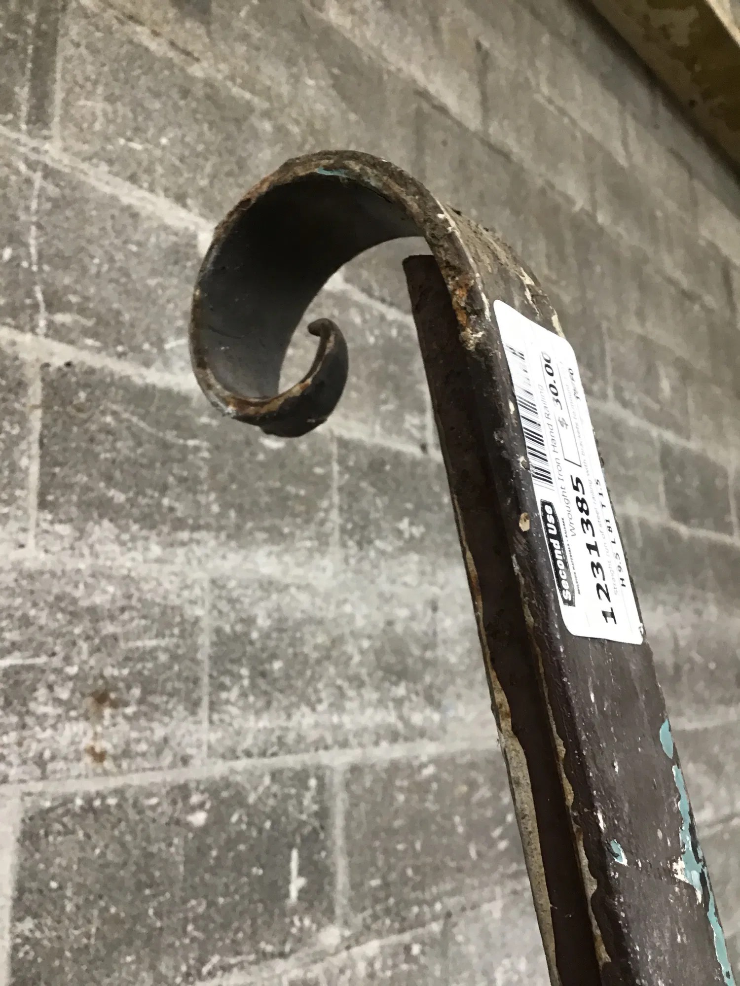 Wrought Iron Hand Railing Second Use Building Materials and Salvage