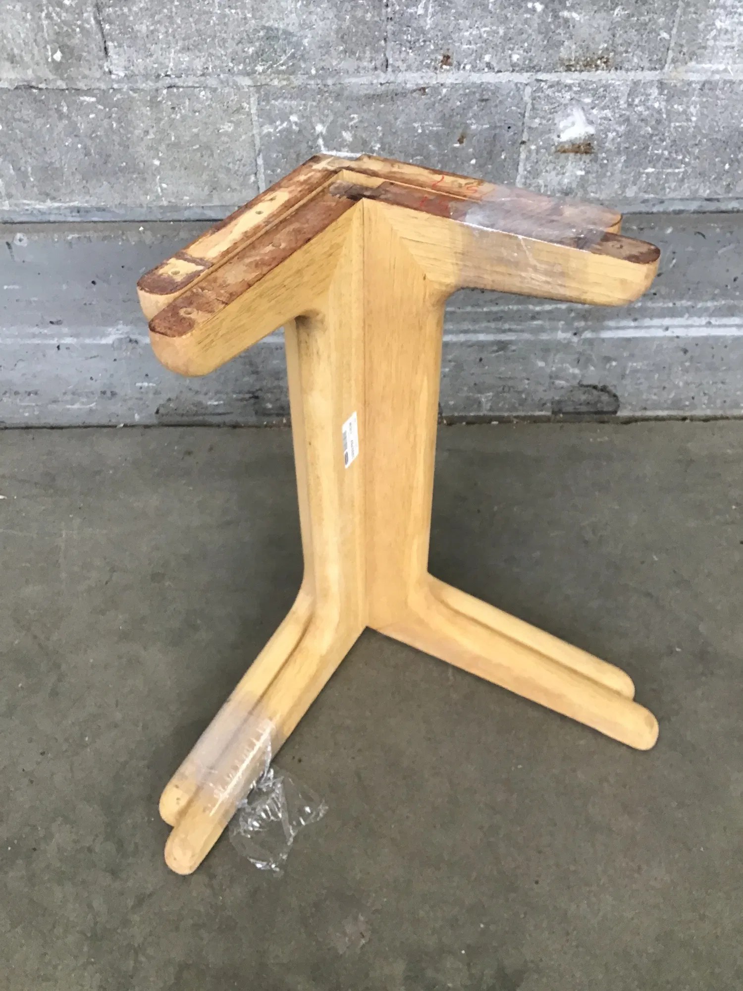 Solid Wood Table Leg Pair Second Use Building Materials and Salvage