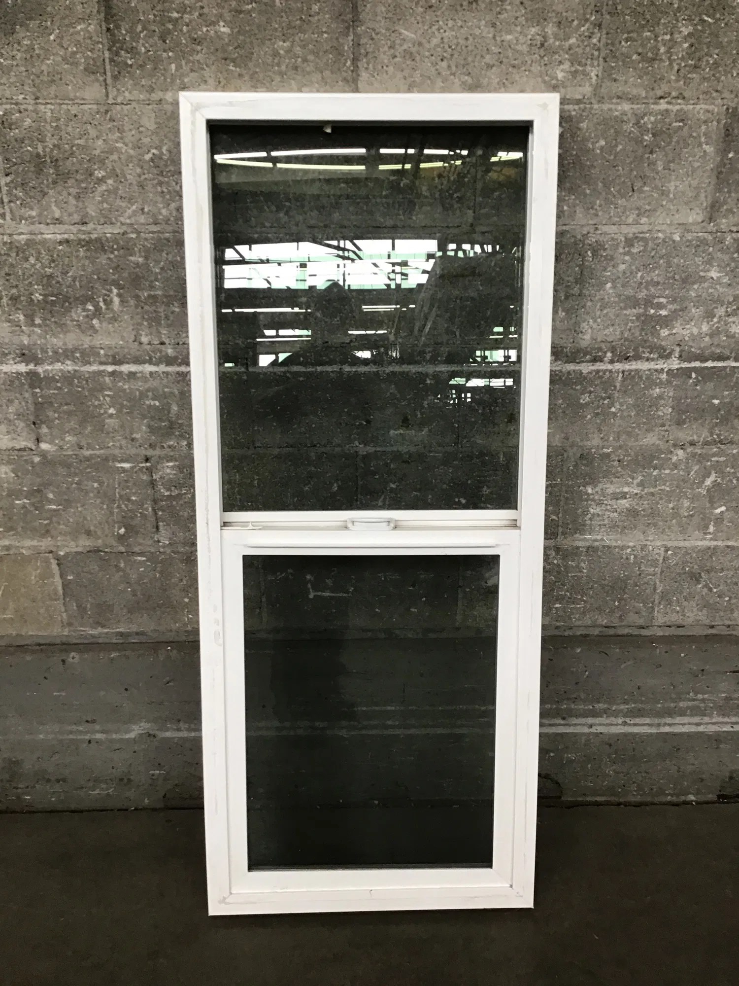 Vinyl Single Hung Window Second Use Building Materials and Salvage