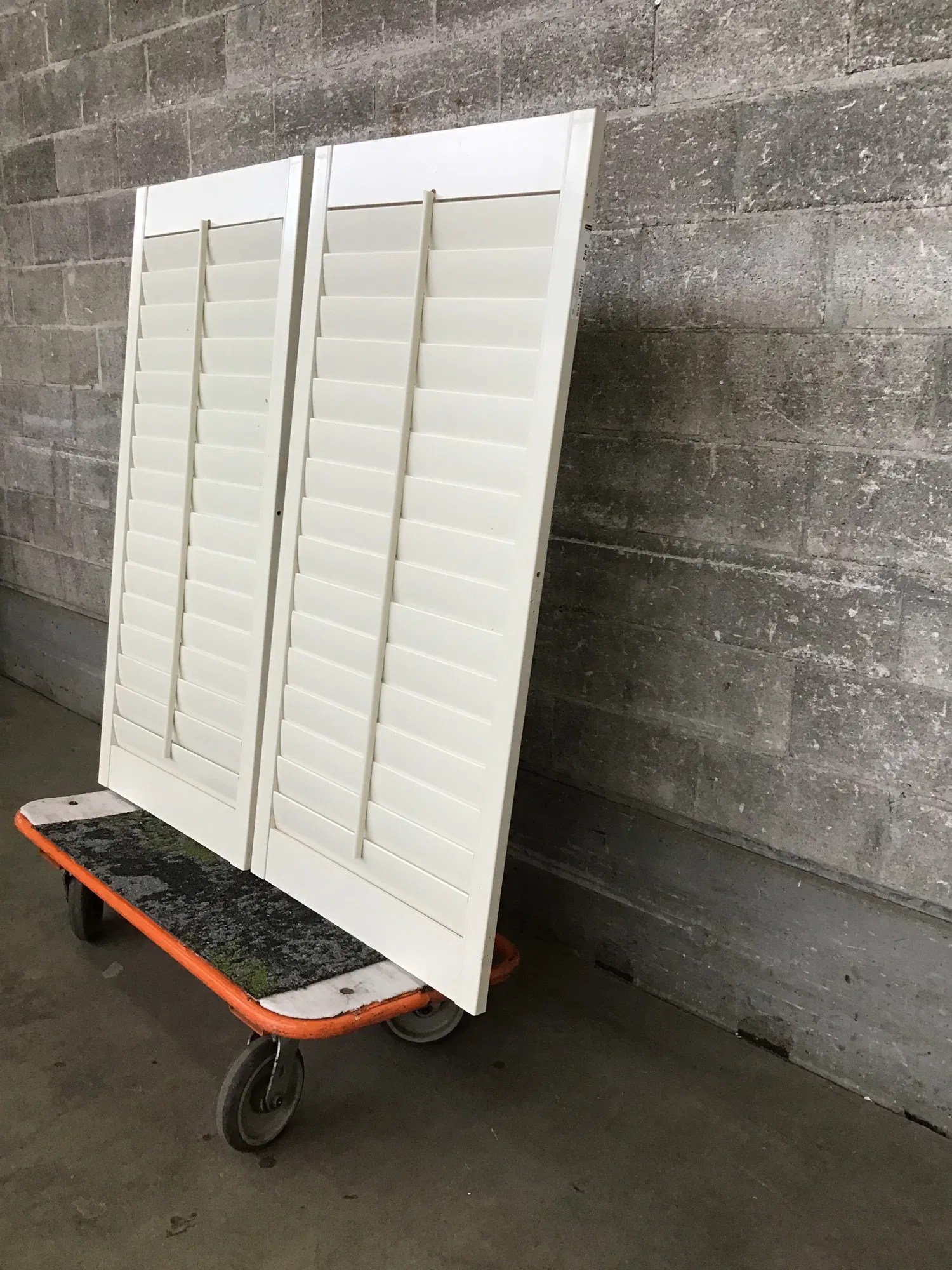 Louvered Interior Shutters Second Use Building Materials and Salvage