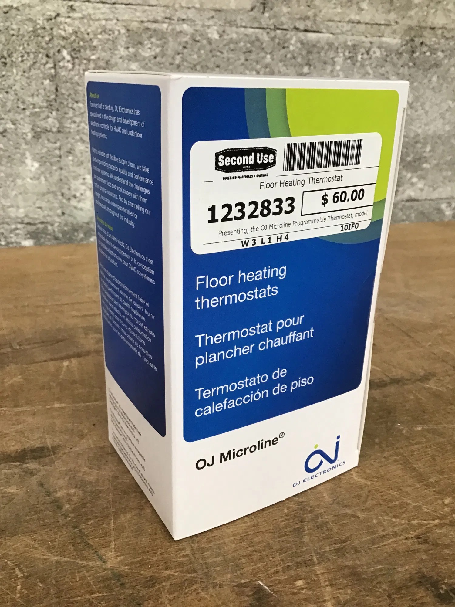 Floor Heating Thermostat Second Use Building Materials and Salvage