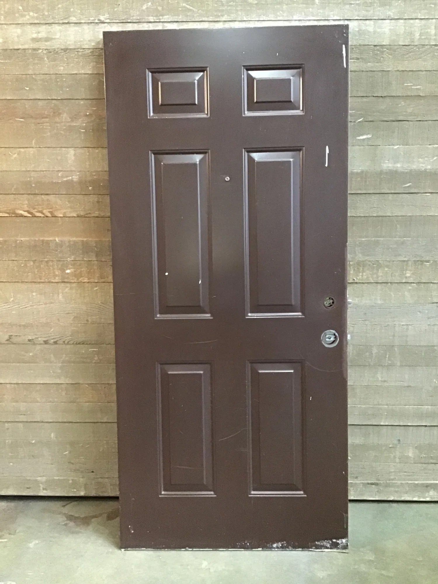 36″ Steel Exterior Door Second Use Building Materials and Salvage