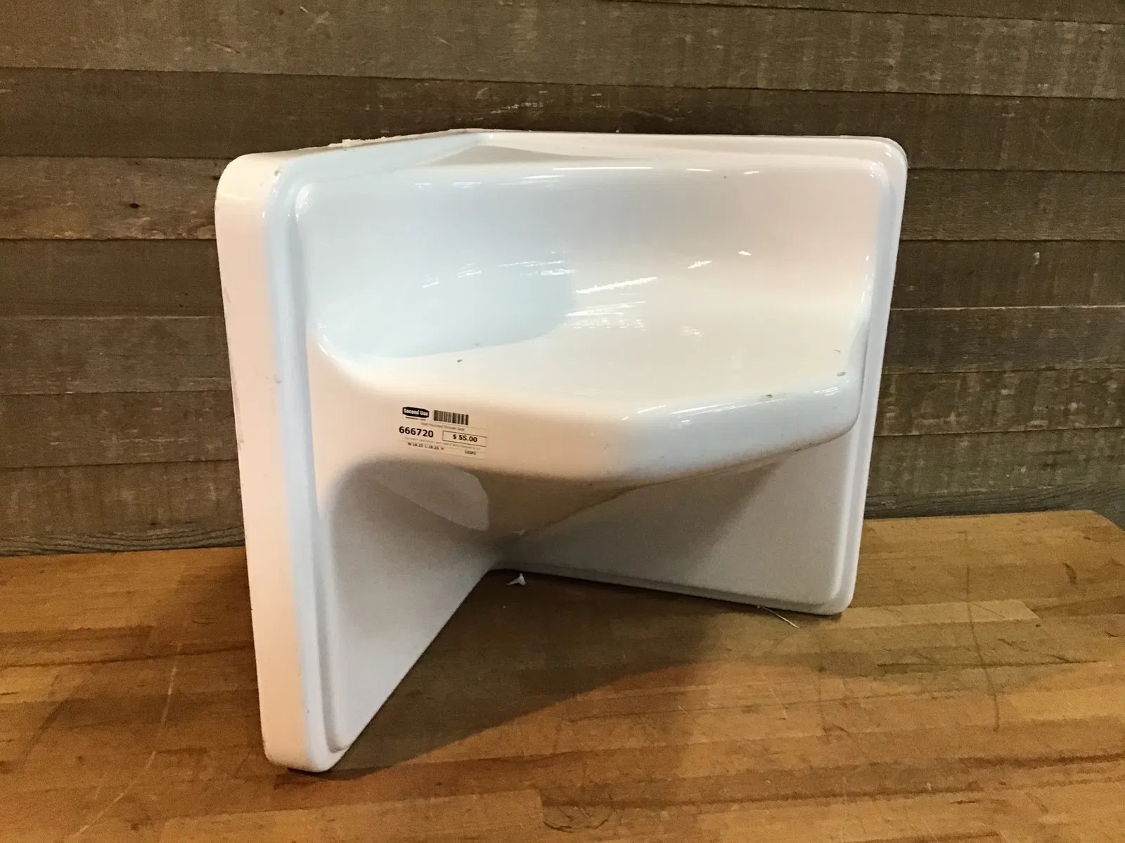 Wall Mounted Shower Seat Second Use Building Materials and Salvage