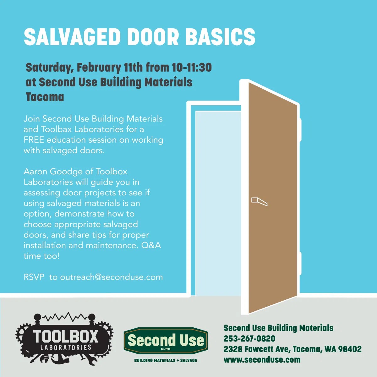 Door Basics in Second Use Building Materials and