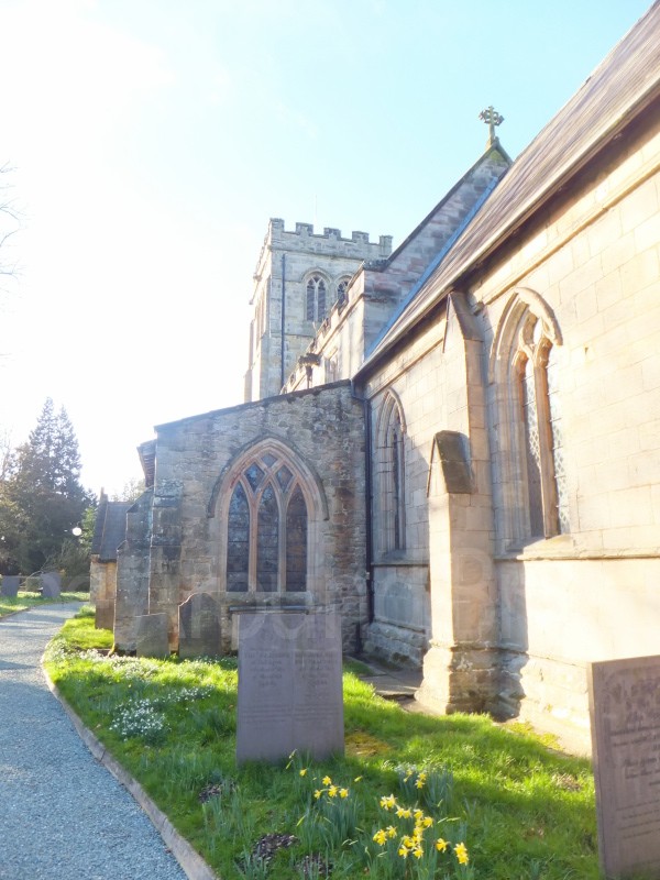 St Chad's Church, Longford, Derbyshire See Around Britain