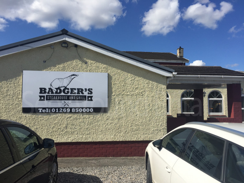 Badger's Steak House and Grill, Blaenau, Carmarthenshire See Around Britain