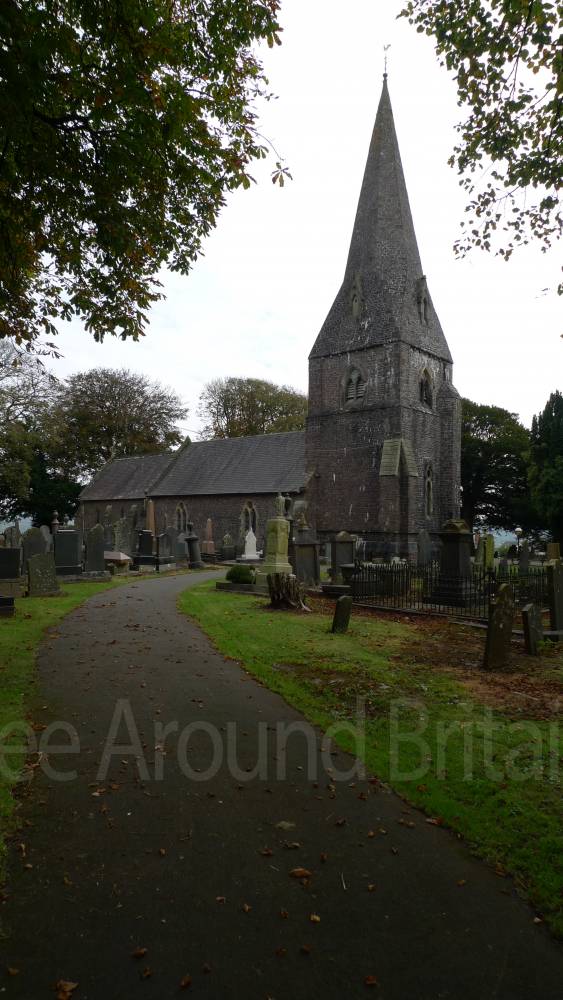 Pictures of St Twrog's Church, Llanddarog, Carmarthenshire See Around