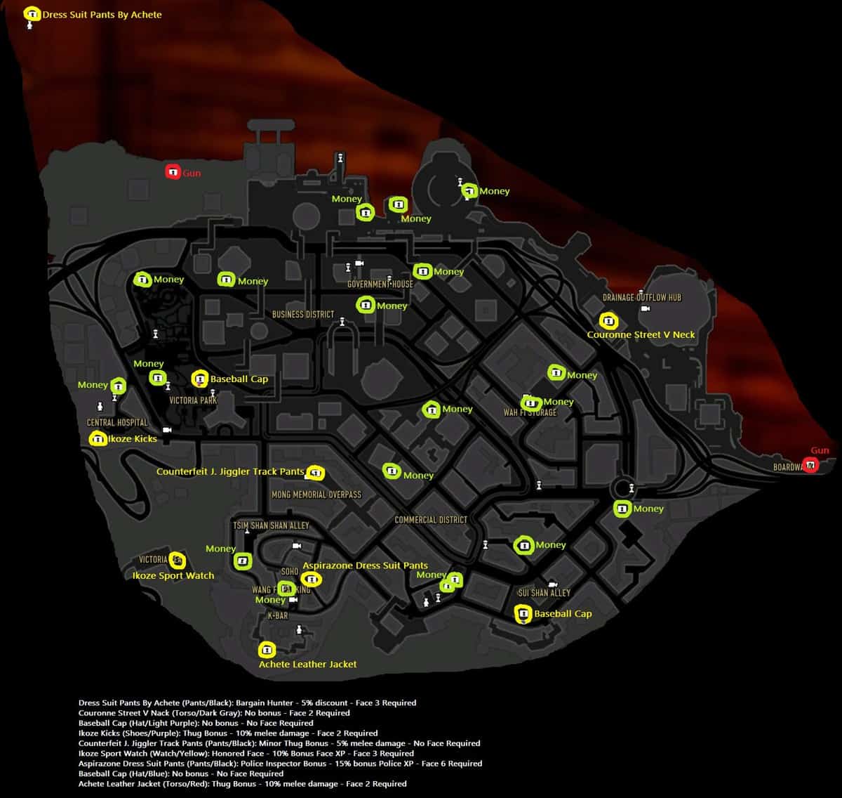 Sleeping Dogs Lockboxes Locations Guide SegmentNext
