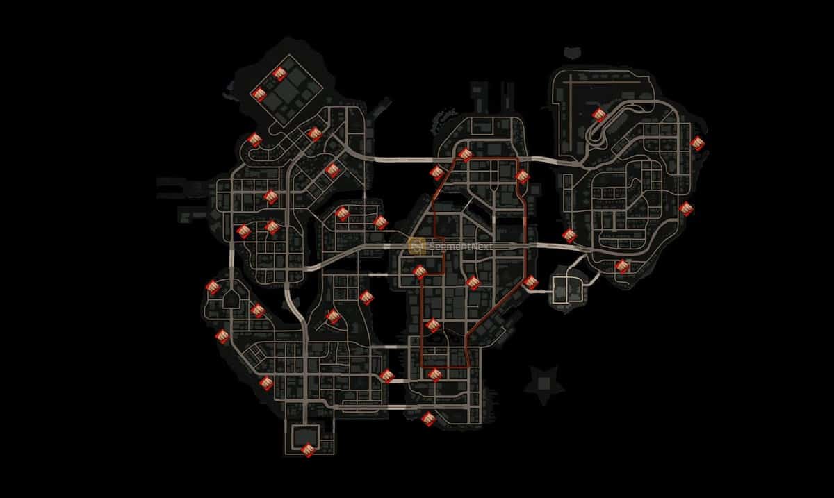 Saints Row 4 Map Large World Map