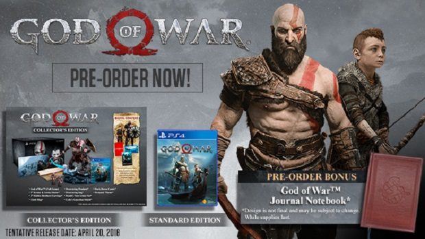 Complete Guide To The God Of War Preorder Bonuses, Deluxe