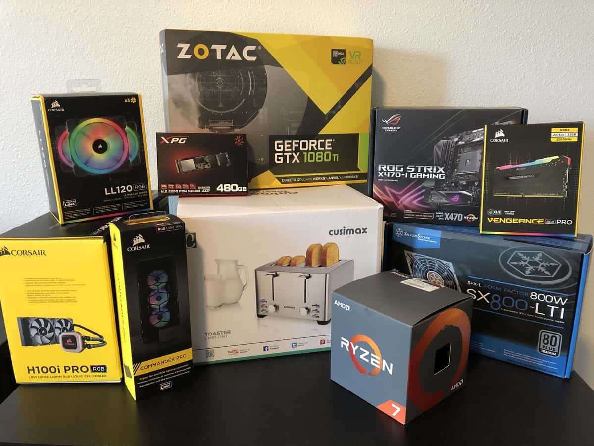 This GTX 1080 Ti Custom Gaming PC Runs Inside a Toaster SegmentNext