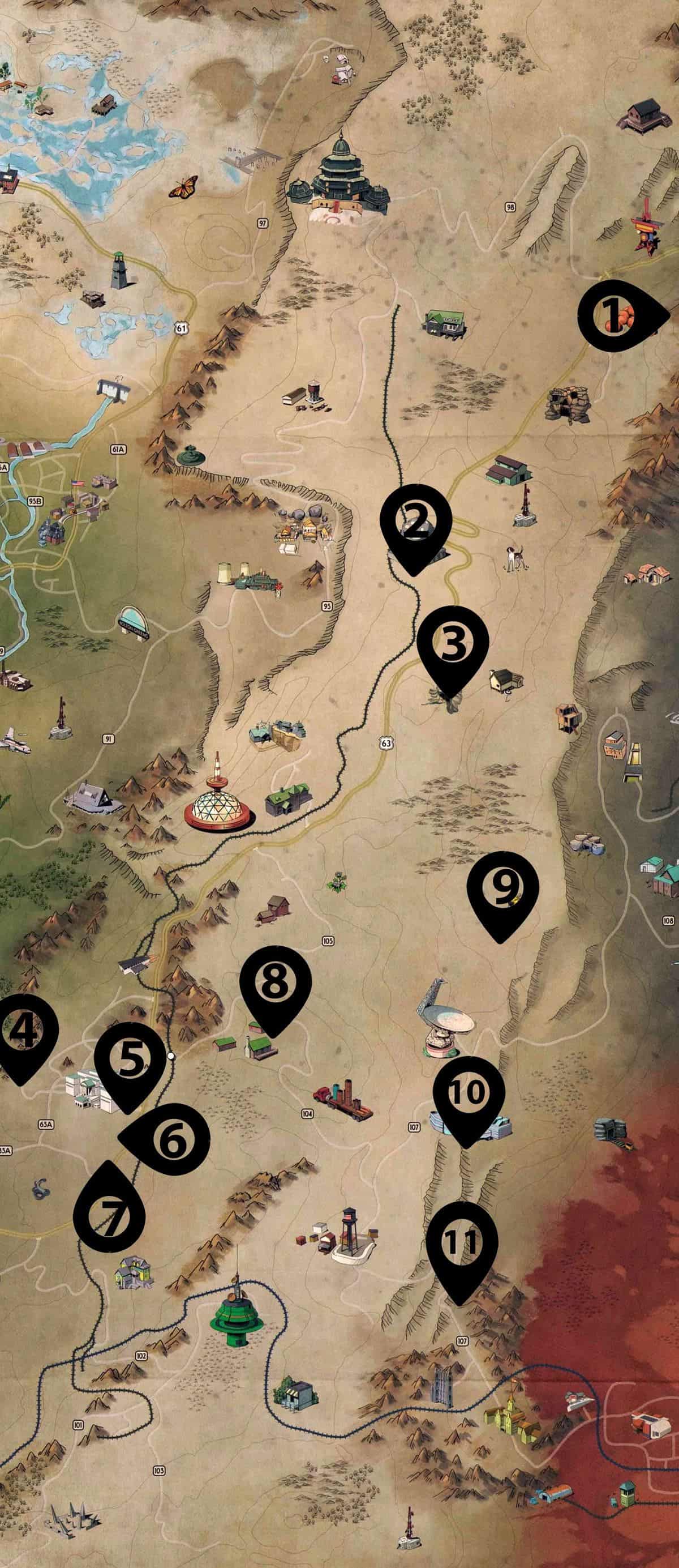 Fallout 76 Cap Stashes Locations Guide SegmentNext