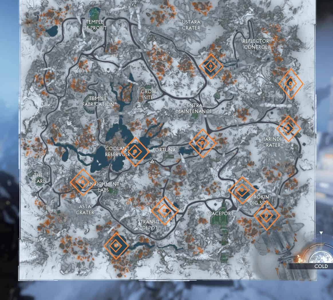 Warframe Fortuna Fish Locations Guide Best Fishing Spots SegmentNext