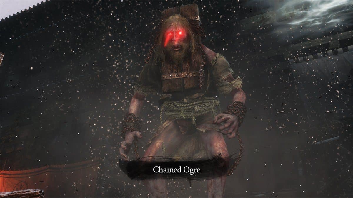 Sekiro Shadows Die Twice Chained Ogre Boss Guide How to Beat, Rewards