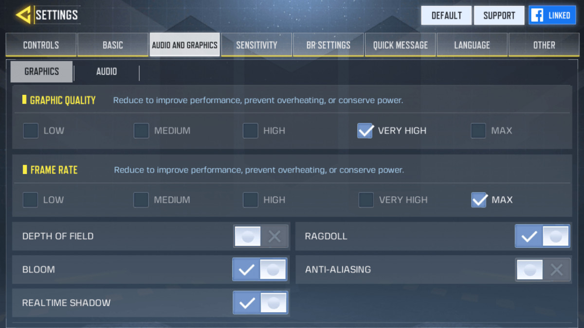 Call of Duty Mobile Best Settings Guide SegmentNext Call of Duty Mobile Best Settings Guide SegmentNext