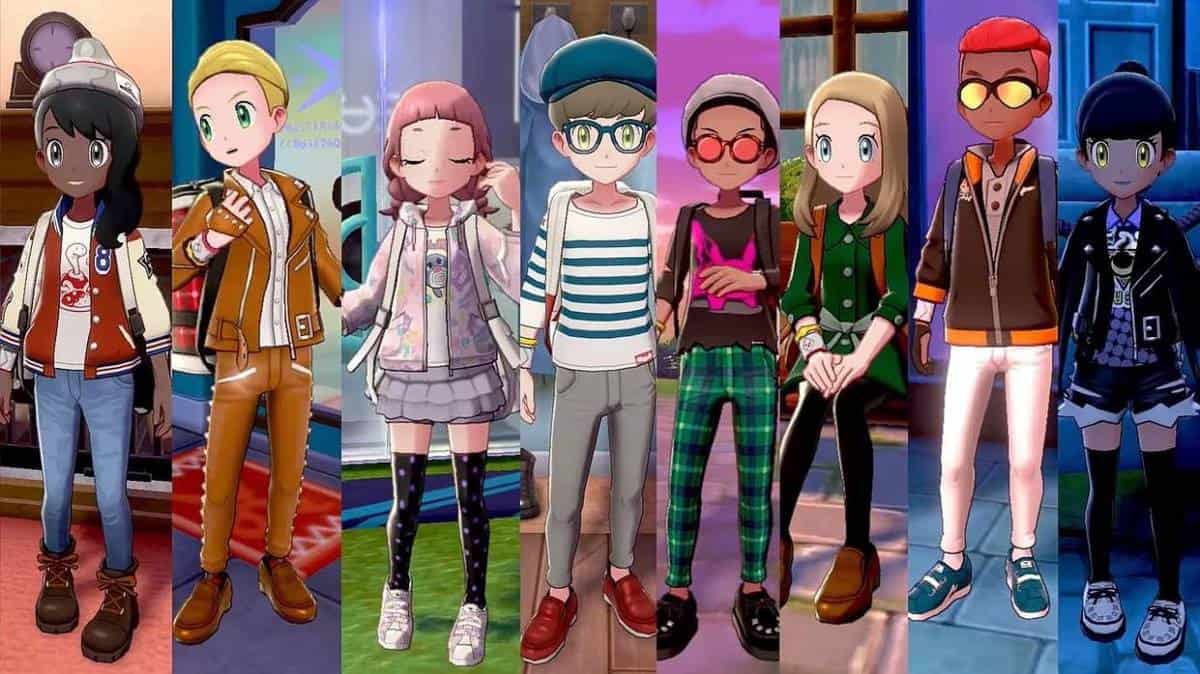 Pokemon Sword and Shield Character Customization Guide SegmentNext