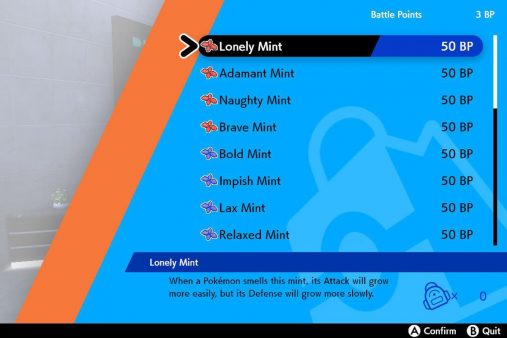 How to Get Pokemon Sword and Shield Nature Mints, Change Pokemon Nature