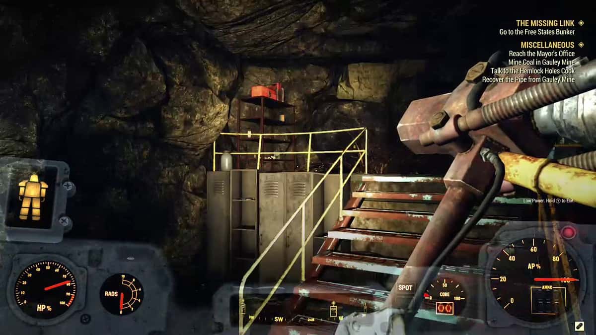 Fallout 76 Wastelanders Gauley Mine Code Guide SegmentNext