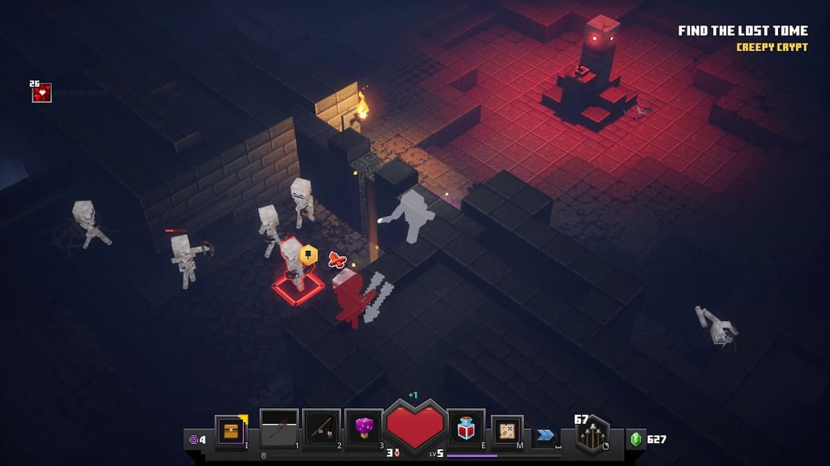 How to Unlock Creepy Crypt in Minecraft Dungeons SegmentNext