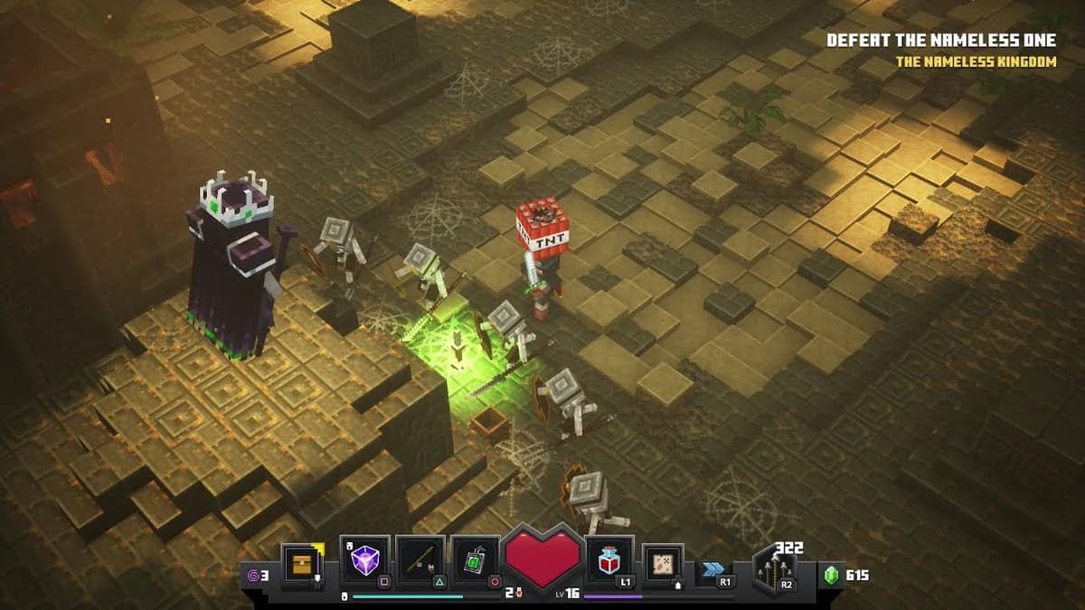 Minecraft Dungeons The Nameless One Boss Guide SegmentNext