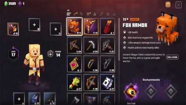 Minecraft Dungeons Unique Items Guide SegmentNext