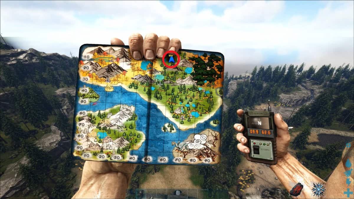 Ark Fjordur Cave Locations and Loot Map SegmentNext