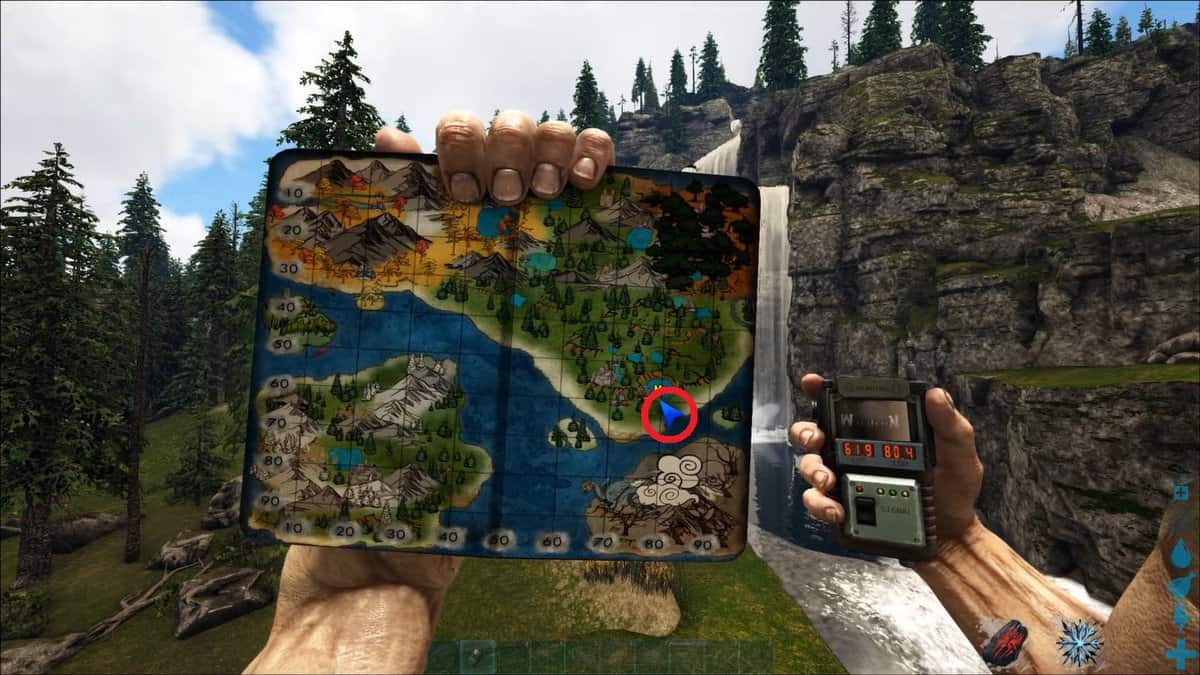 Ark Fjordur Cave Locations and Loot Map SegmentNext