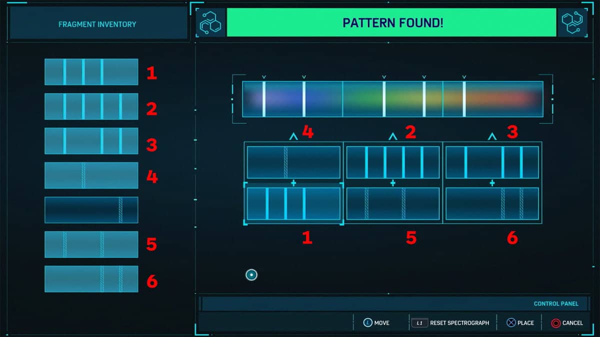 Marvel's SpiderMan Spectrograph Puzzle Solutions SegmentNext