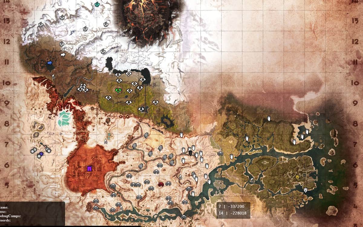 Conan Exiles Camps And NPC Locations Guide