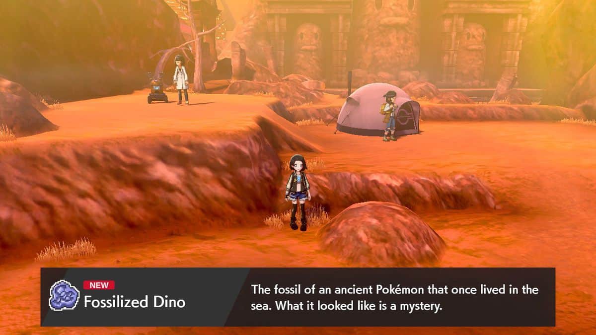 Pokemon Sword and Shield Fossil Pokemon Locations and Fossil