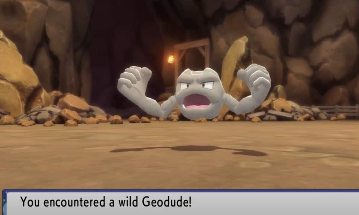 Pokemon BDSP Geodude Location, How to Evolve, Type and Abilities